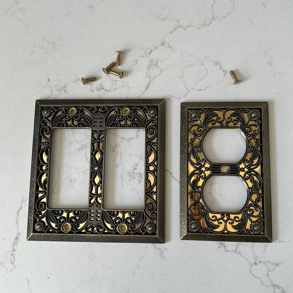 ❌SOLD❌ Amerelle vintage decora switch plate covers - Picture 4 of 5